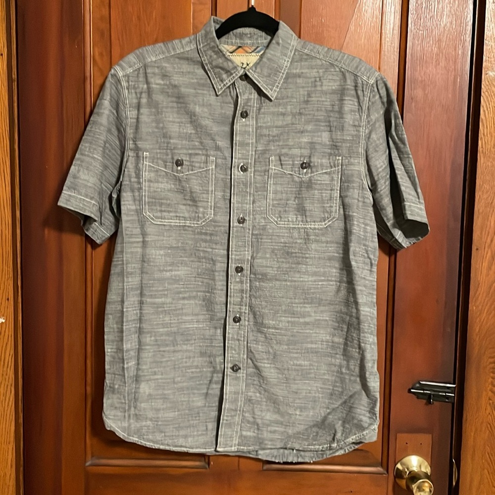 M’s S/S Outdoor Life Button-up, size S